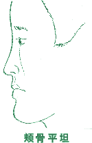 面相脸颊颚透视性格